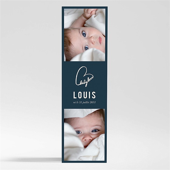 Faire-part naissance baby love magnet