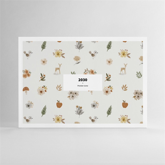 Album photos Fleurs champêtres paysage réf.LP_S_PA_FLEURSCHAMPETRES