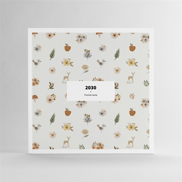 Album photos Fleurs champêtres carré réf.LP_S_C_FLEURSCHAMPETRES