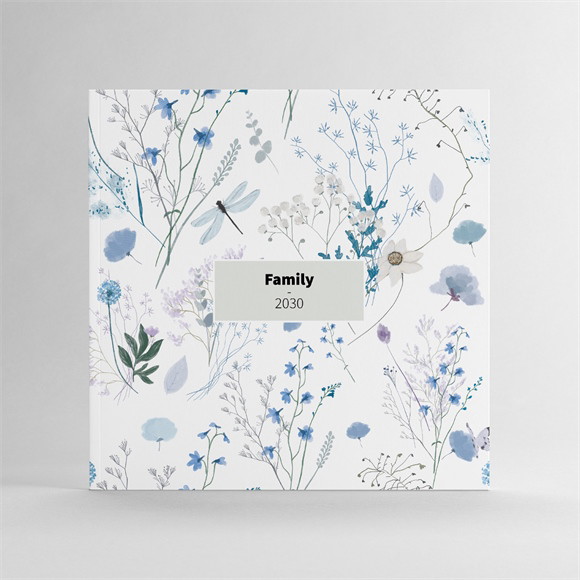 Album photos Fleurs chic carré réf.LP_S_C_FLEURSCHIC