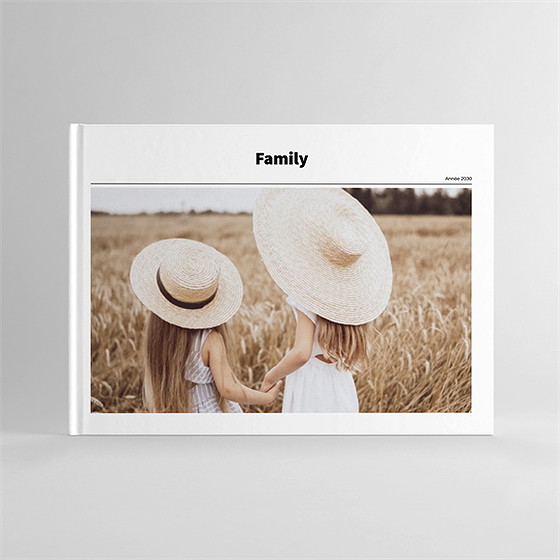 Album photos enfance paysage