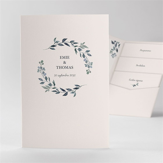 Faire-part mariage bel eclat