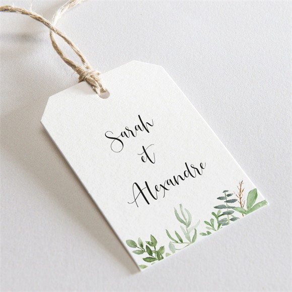 Etiquette mariage Balade champetre réf.N291312