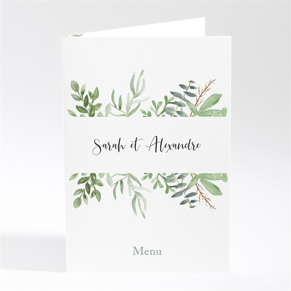 Menu mariage Balade champetre réf.N401715