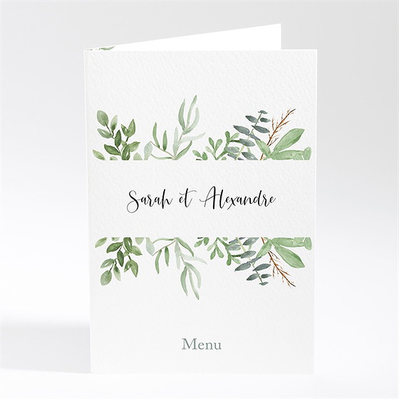 Menu mariage balade champetre