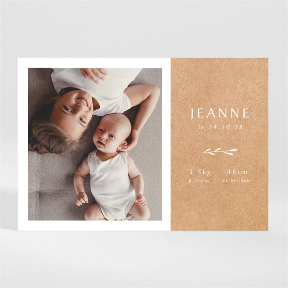 Faire-part naissance Faire-part Enveloppe magnet réf.N110148