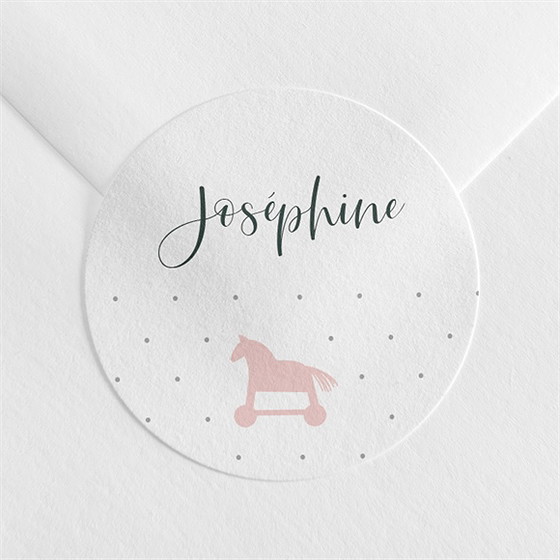 Sticker naissance poésie enfantine