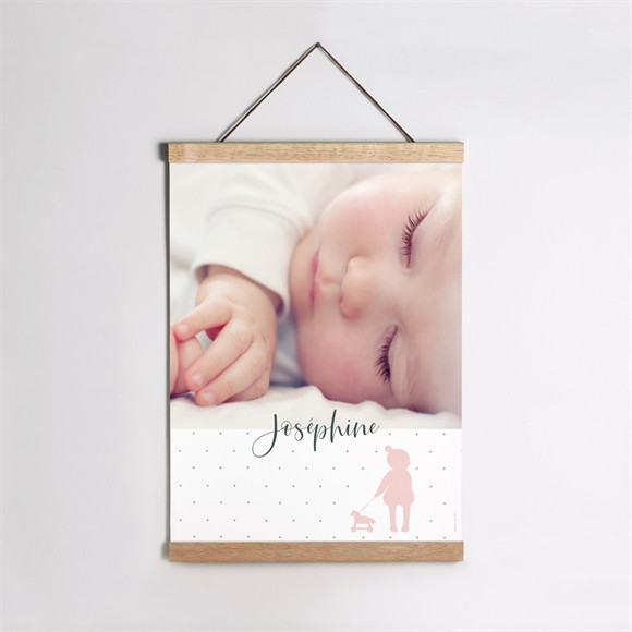 Affiche naissance Poésie Enfantine réf.N260107
