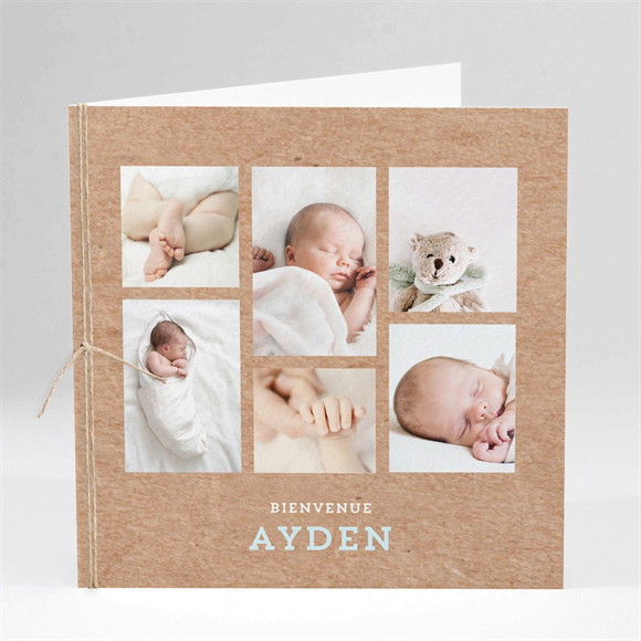 Faire-part naissance Cocotte en folie ! ficelle réf.N451275