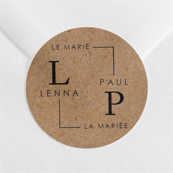 Sticker mariage Liés réf.N3601172