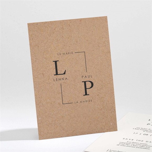 Save the Date mariage Liés réf.N211552