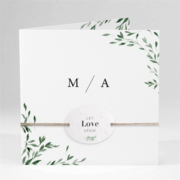 Faire-part mariage L'olivier ensemencé réf.N451293