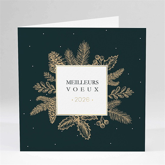 Carte de voeux regards croisés