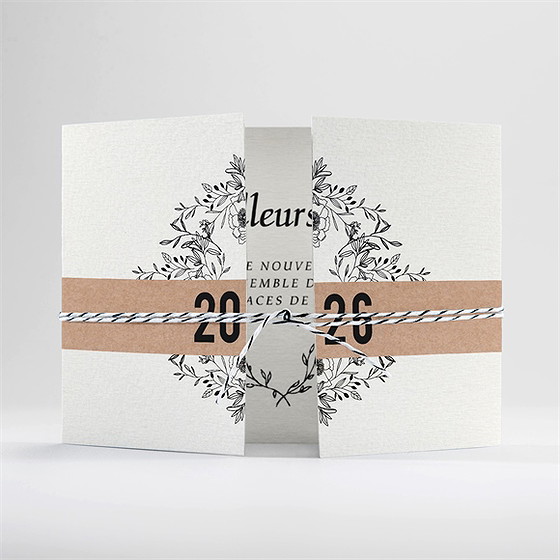 Carte de voeux juste message