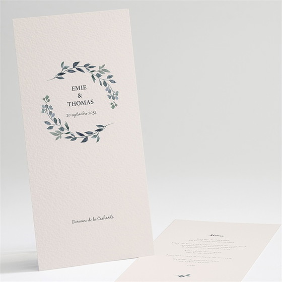 Menu mariage bel eclat