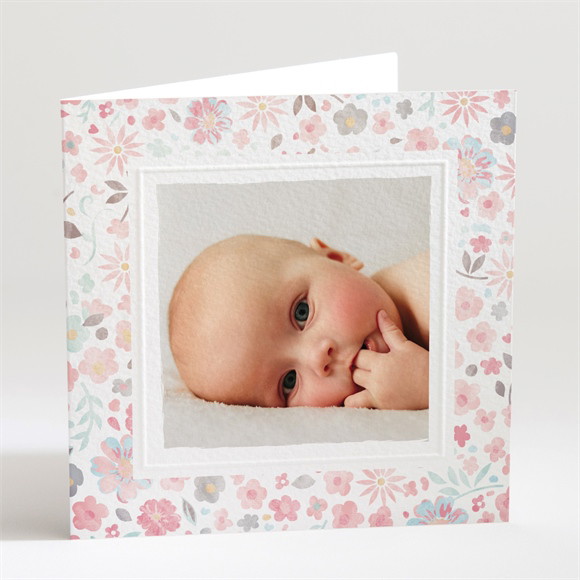 Faire-part naissance Mon petit chou ! Gaufrage réf.N451316