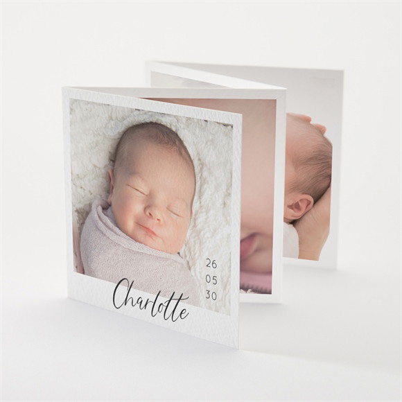 Faire-part naissance Mon petit Pola accordéon réf.N83197