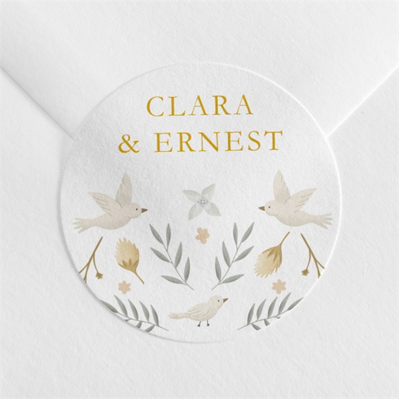 Sticker mariage Céleste réf.N3601195