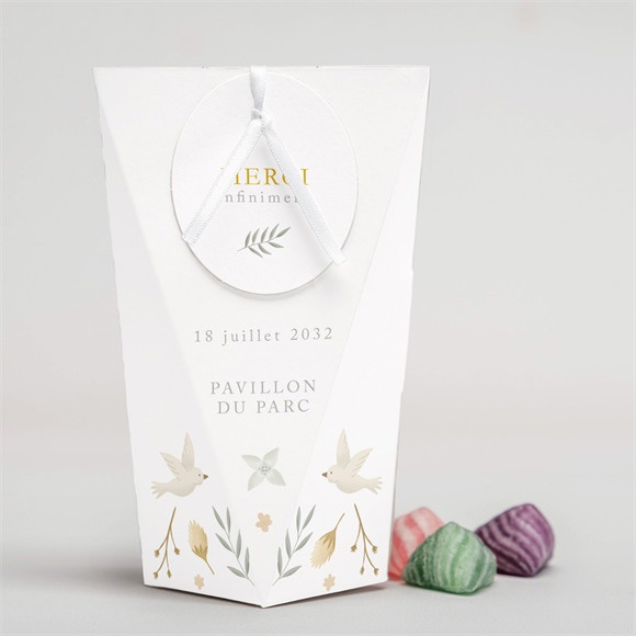 Boîte surprise mariage Céleste réf.N520168