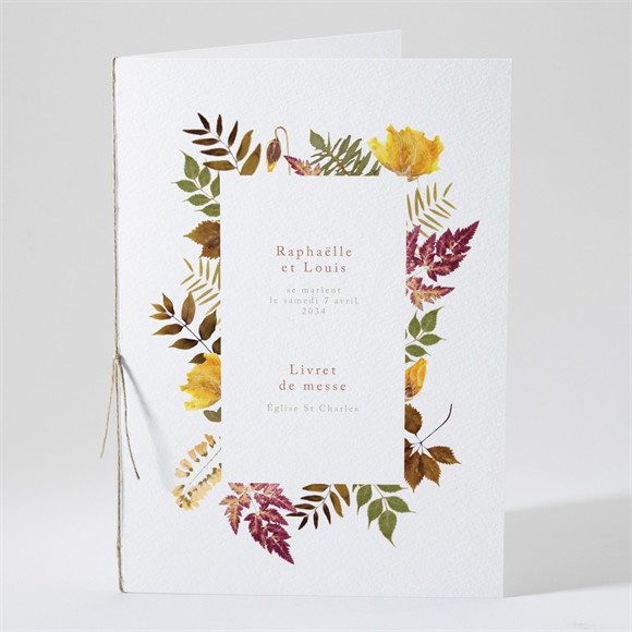 Livret de messe mariage Subliminal réf.N491377