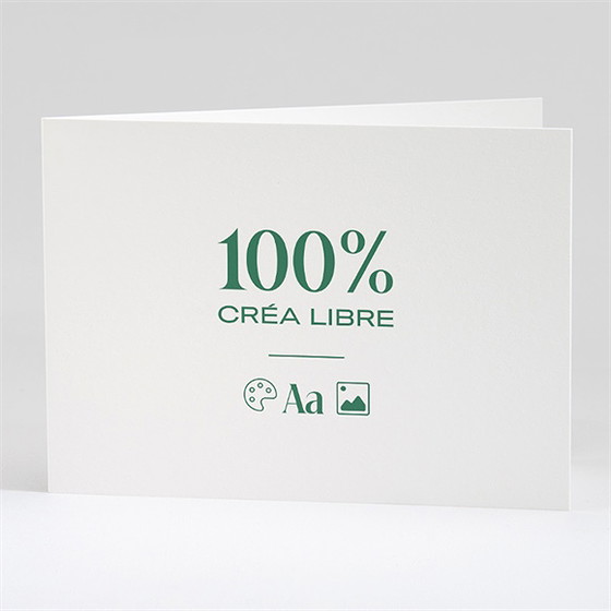 Faire-part mariage 100% crea