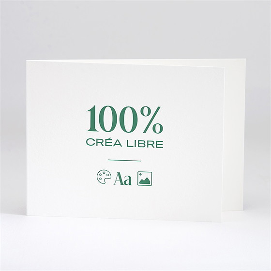 Faire-part mariage c'est vous l'artiste