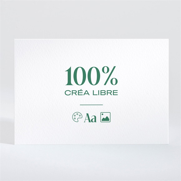 Remerciement mariage A vous de créer 100% réf.N11012