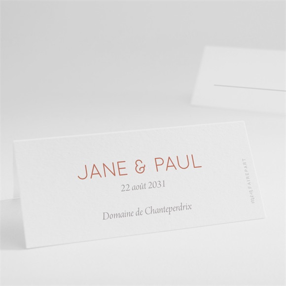 Marque-place mariage Son Eclat réf.N440900