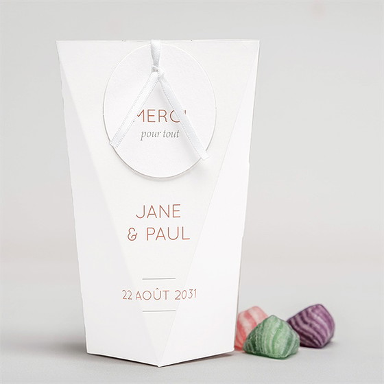 Boîte surprise mariage son eclat