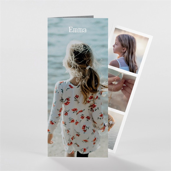 Faire-part communion Communion Symboles photomaton réf.N98196