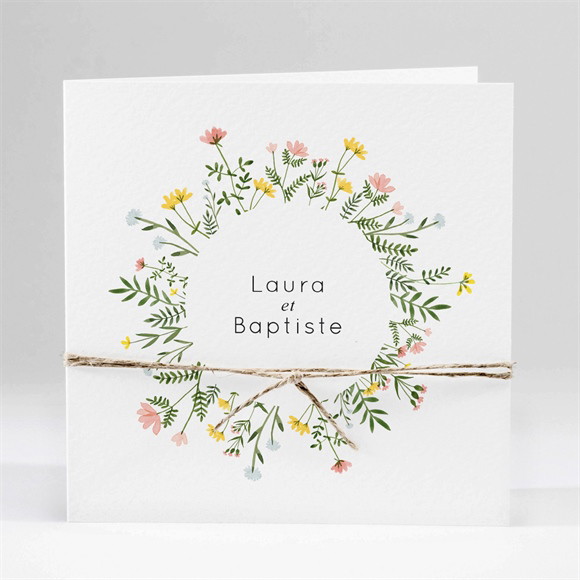 Faire-part mariage Joie Champetre réf.N451302