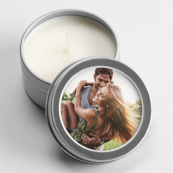 Bougie mariage Notre Promesse - Argent réf.N3601254