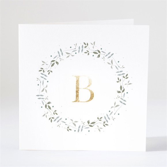 Faire-part naissance Beau Chouchou dorure réf.N46187