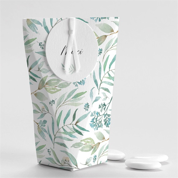 Boîte de dragées mariage Délicat Étui réf.N520175