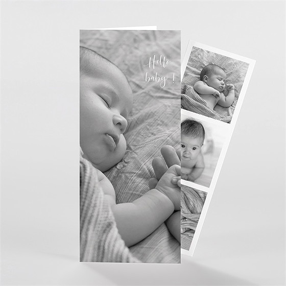 Faire-part naissance mes petits pictos photomaton