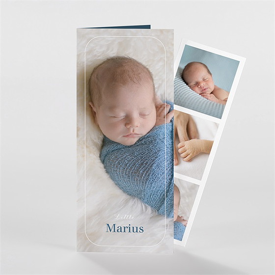 Faire-part naissance mon tout premier photomaton