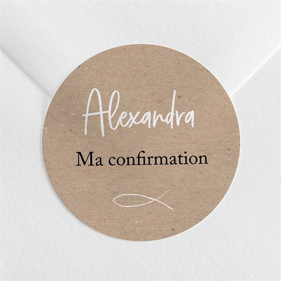 Sticker confirmation puissance