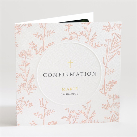 Faire-part confirmation Ma Foi réf.N451193