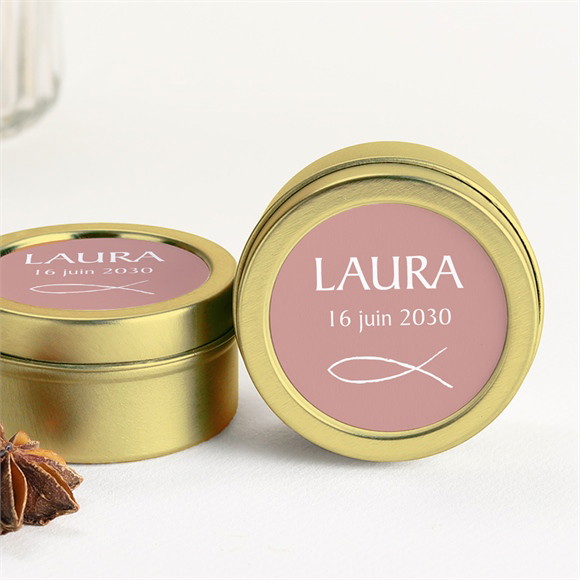 Bougie confirmation Lumière et Vie réf.N3601297