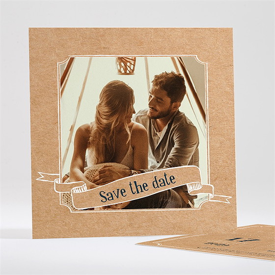 Save the date mariage notre moment
