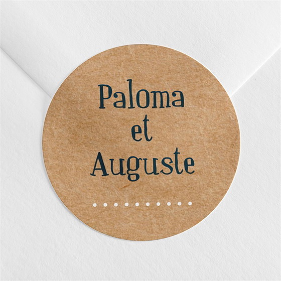 Sticker mariage notre moment