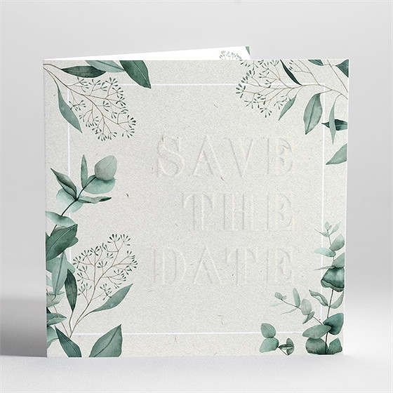 Faire-part mariage sauvage