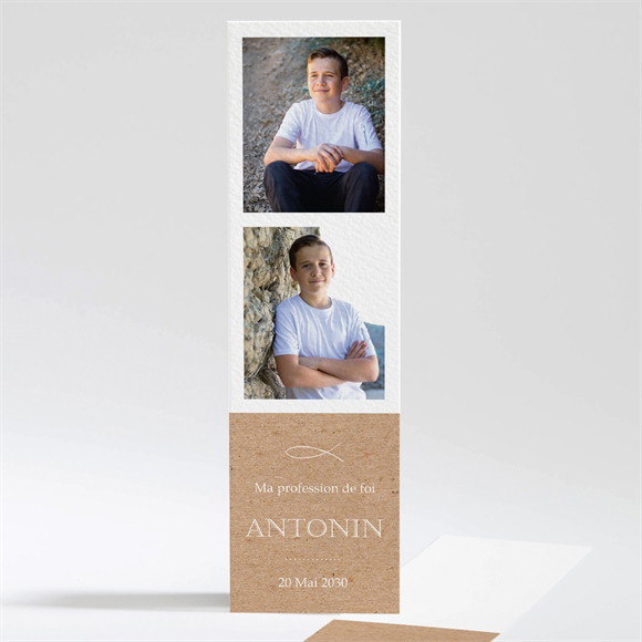 Signet profession de foi Lumiere et Foi réf.N201319