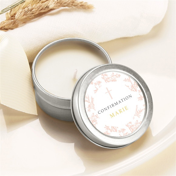 Bougie confirmation Ma Foi argent réf.N3601316