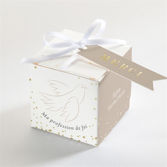 Boîte de dragées profession de foi Ma Profession réf.N340592