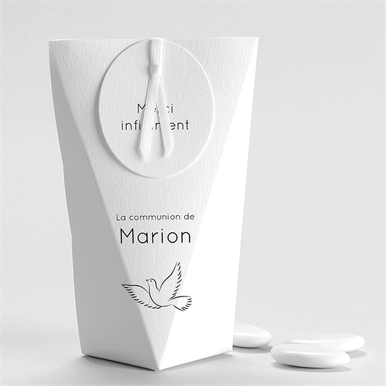 Boîte de dragées communion cadeau de communion étui