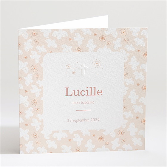 Faire-part de baptême l'envolée