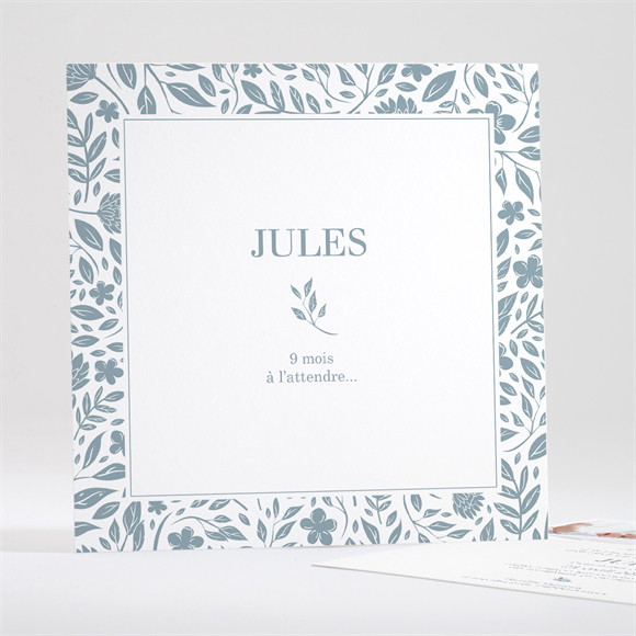 Faire-part naissance Adorable carré réf.N351365