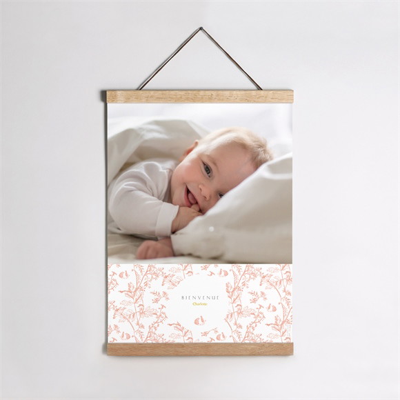 Affiche naissance Notre Joie réf.N260113