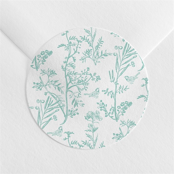 Sticker naissance tradition